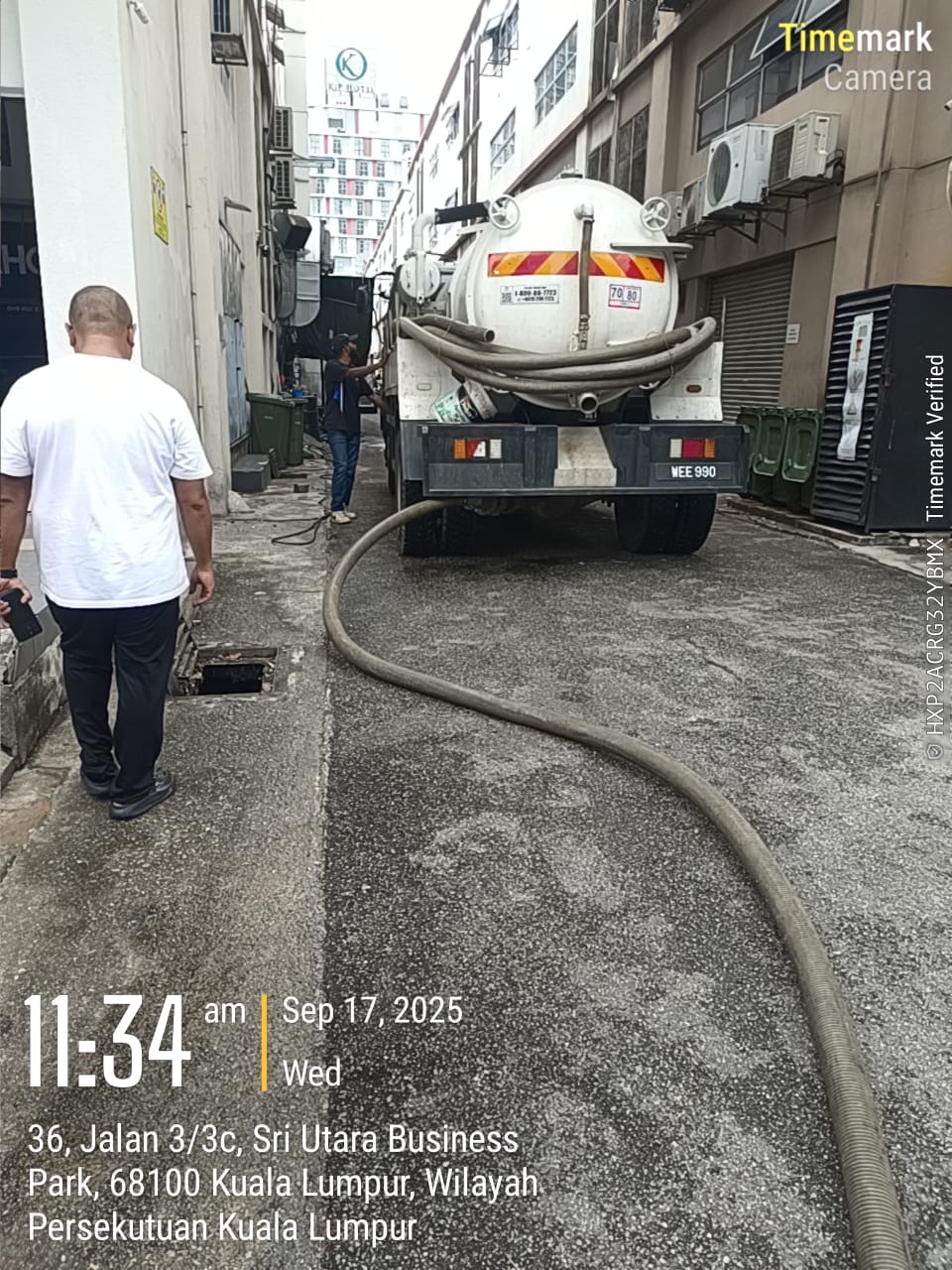 sewerage contractor 22